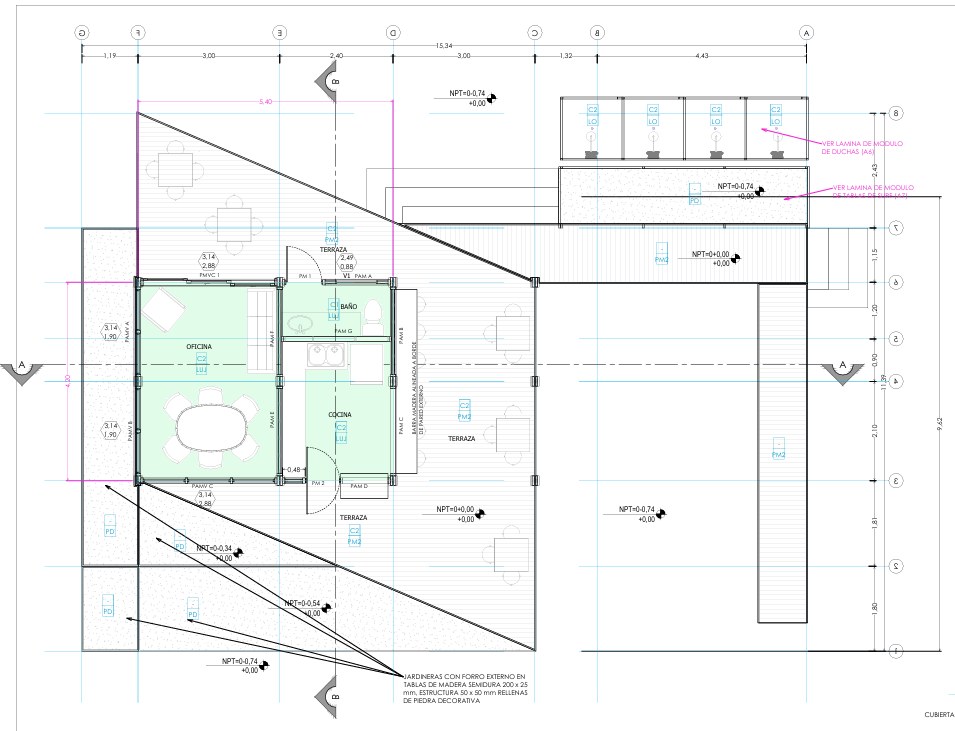 Guanavista Surf Café blueprint 1