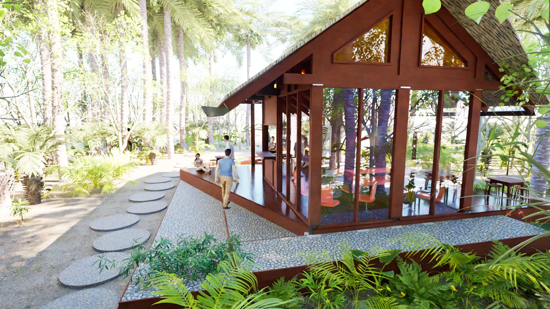 Guanavista Surf Café rendering 3