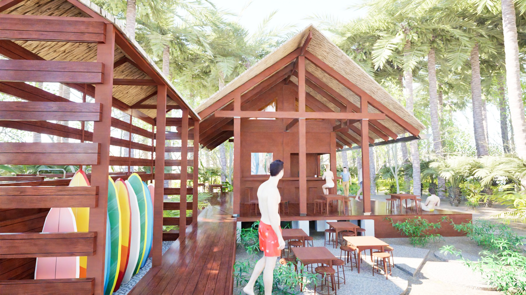 Guanavista Surf Café rendering 5