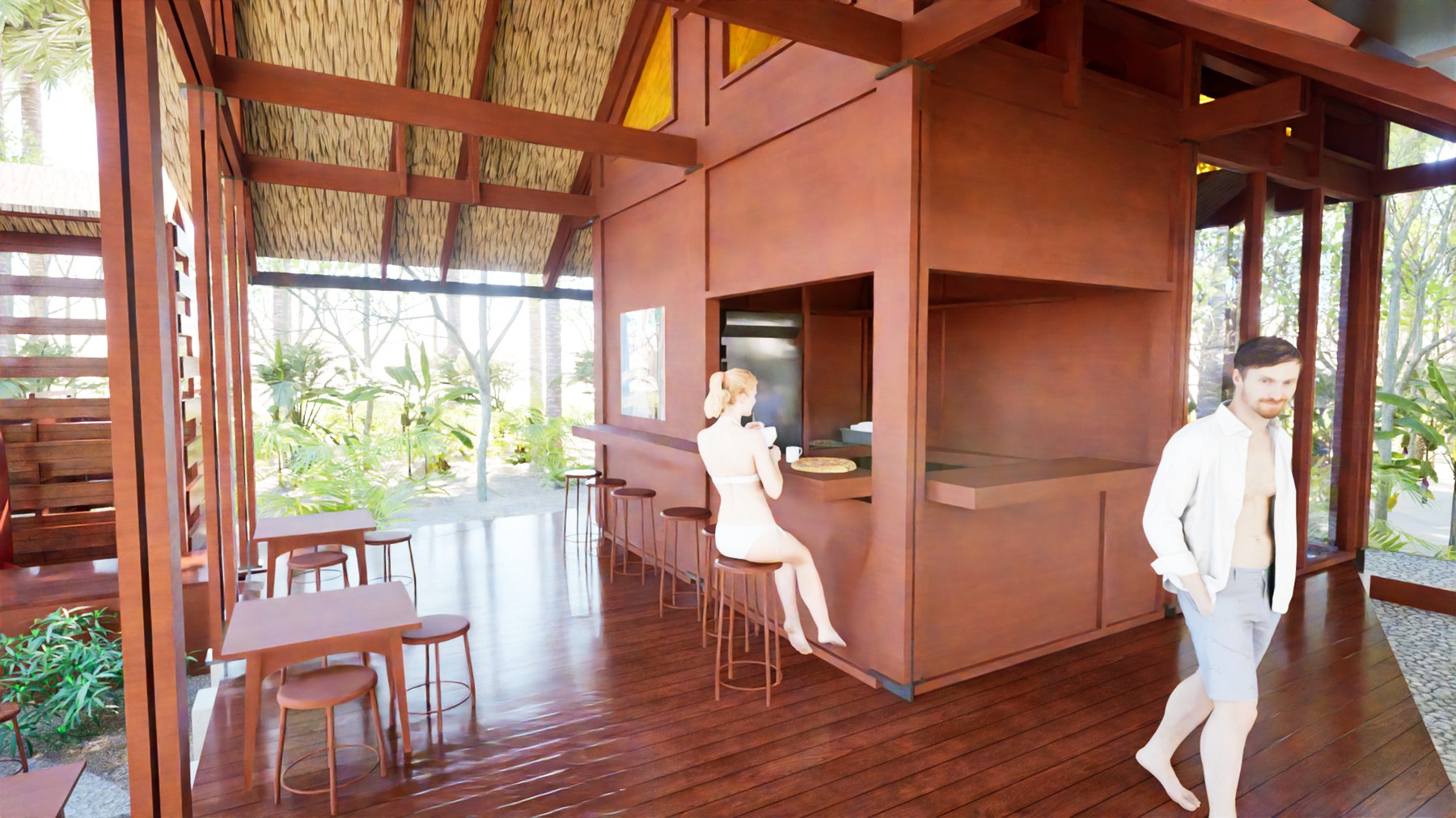 Guanavista Surf Café rendering 6