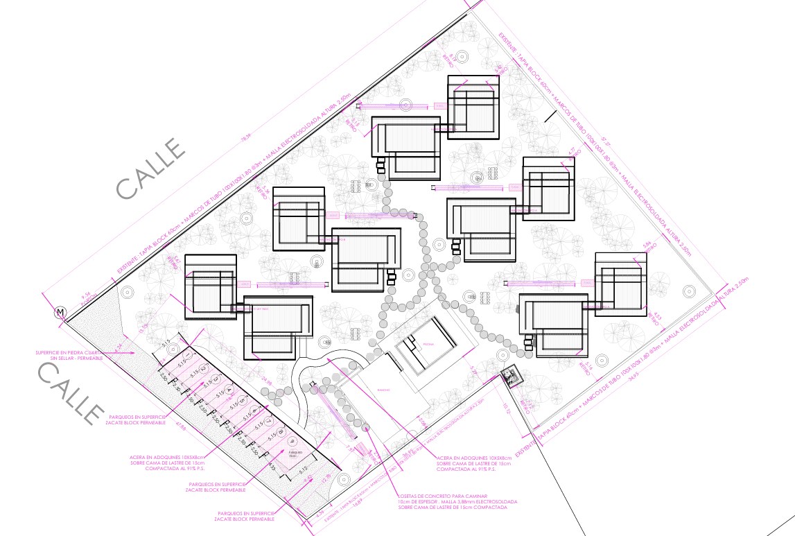 Hotel Ostional blueprint 1