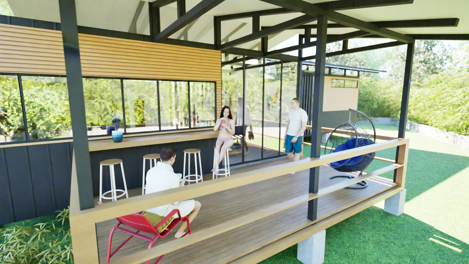 Hotel Ostional rendering 12